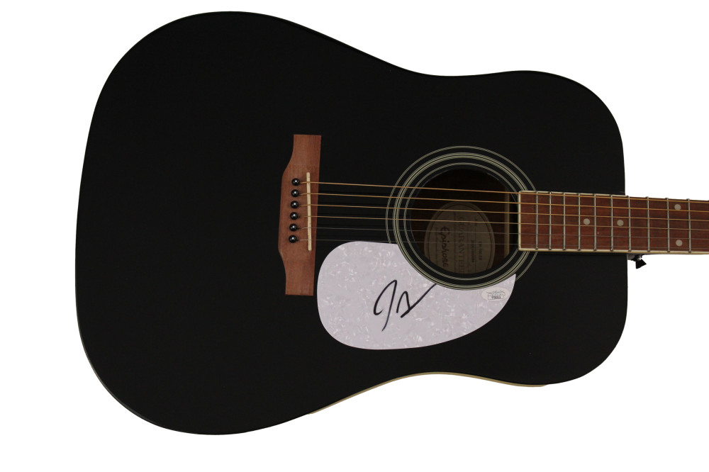 JIMMIE ALLEN SIGNED AUTOGRAPH GIBSON ACOUSTIC GUITAR COUNTRY MUSIC STAR JSA COA