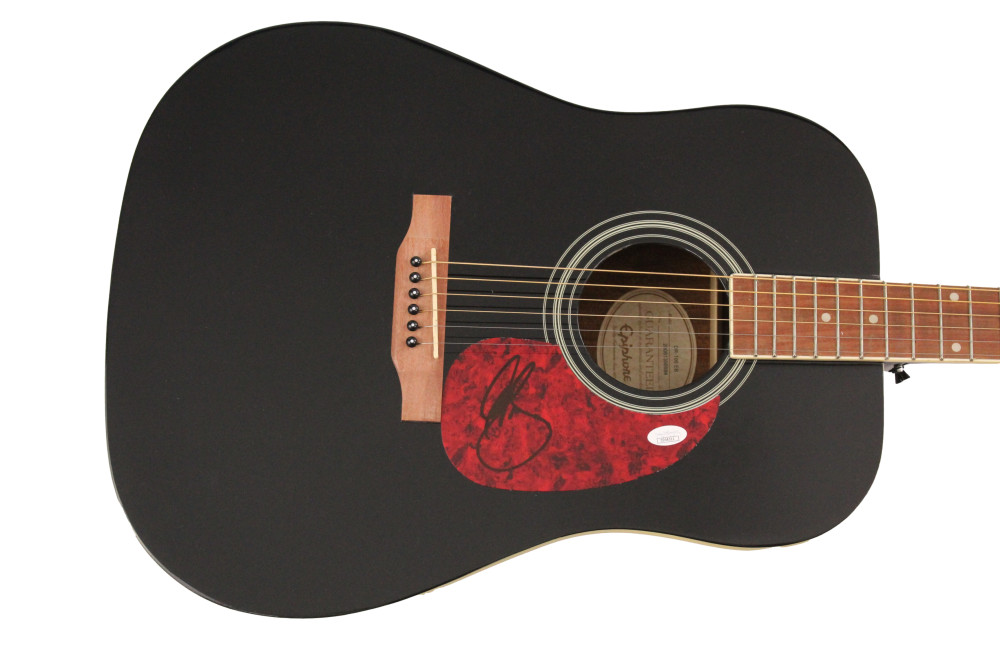 DAN SMYERS SIGNED AUTOGRAPH GIBSON EPIPHONE ACOUSTIC GUITAR DAN + SHAY JSA COA