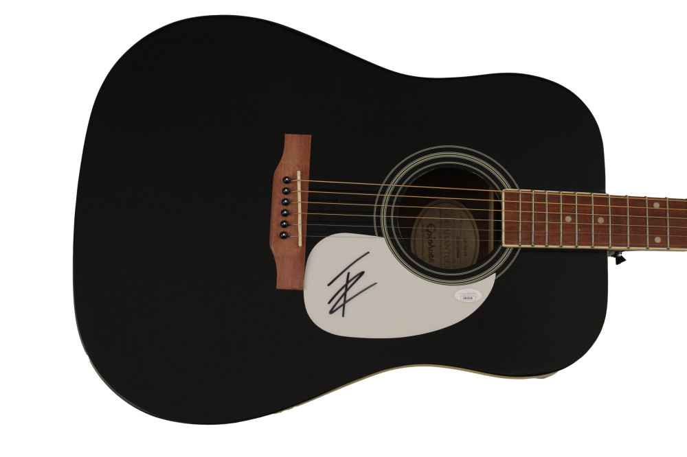 THOMAS RHETT SIGNED AUTOGRAPH GIBSON EPIPHONE ACOUSTIC GUITAR COUNTRY STAR JSA