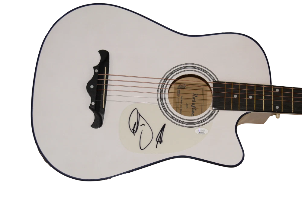 DAN SMYERS & SHAY MOONEY SIGNED AUTOGRAPH ACOUSTIC GUITAR - DAN & SHAY JSA COA