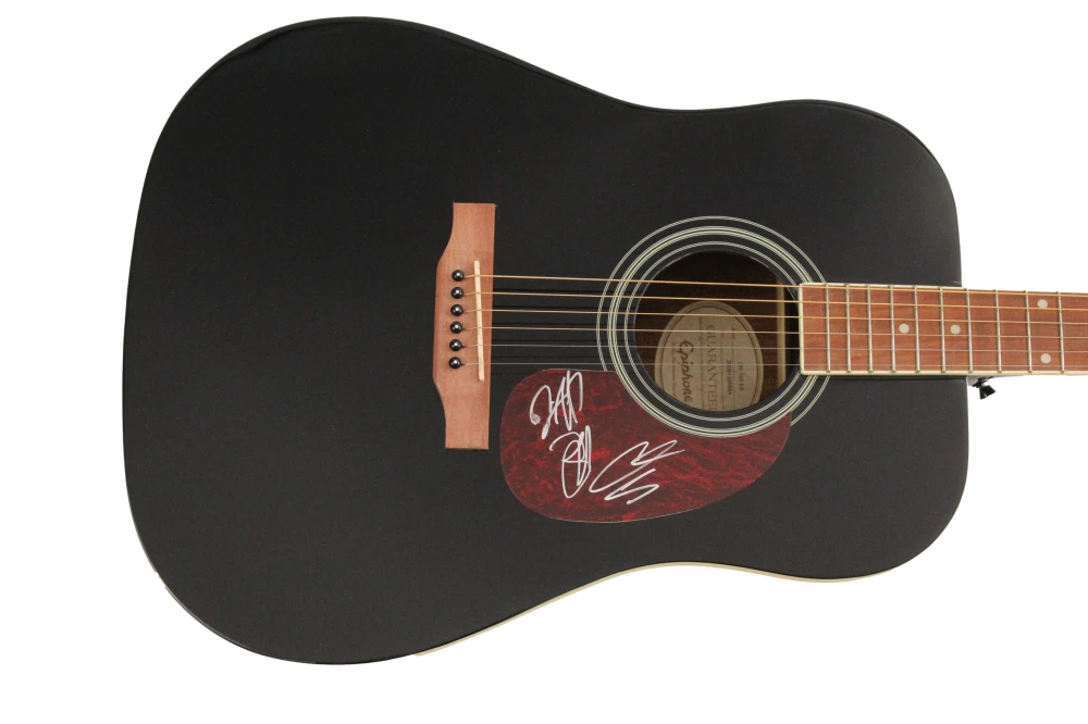 LADY A ANTEBELLUM BAND SIGNED AUTOGRAPH GIBSON EPIPHONE ACOUSTIC GUITAR JSA COA