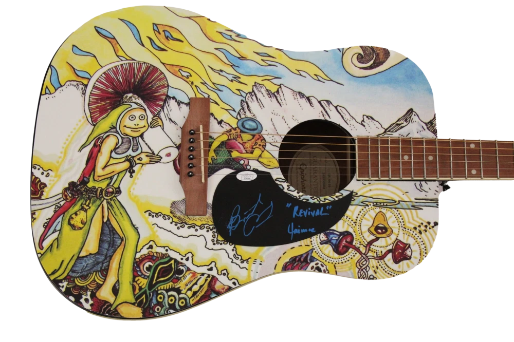 JAIMOE & BUTCH TRUCKS SIGNED AUTOGRAPH CUSTOM 1/1 ACOUSTIC GUITAR ALLMAN JSA COA