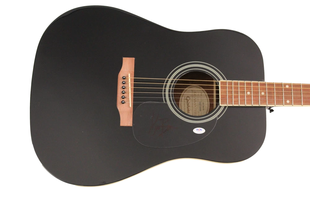 KANE BROWN SIGNED AUTOGRAPH GIBSON EPIPHONE ACOUSTIC GUITAR - DIFFERENT MAN PSA