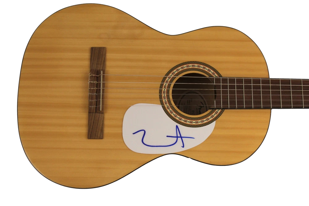 KANYE WEST YE SIGNED AUTOGRAPH FENDER ACOUSTIC GUITAR - WATCH THE THRONE JSA COA