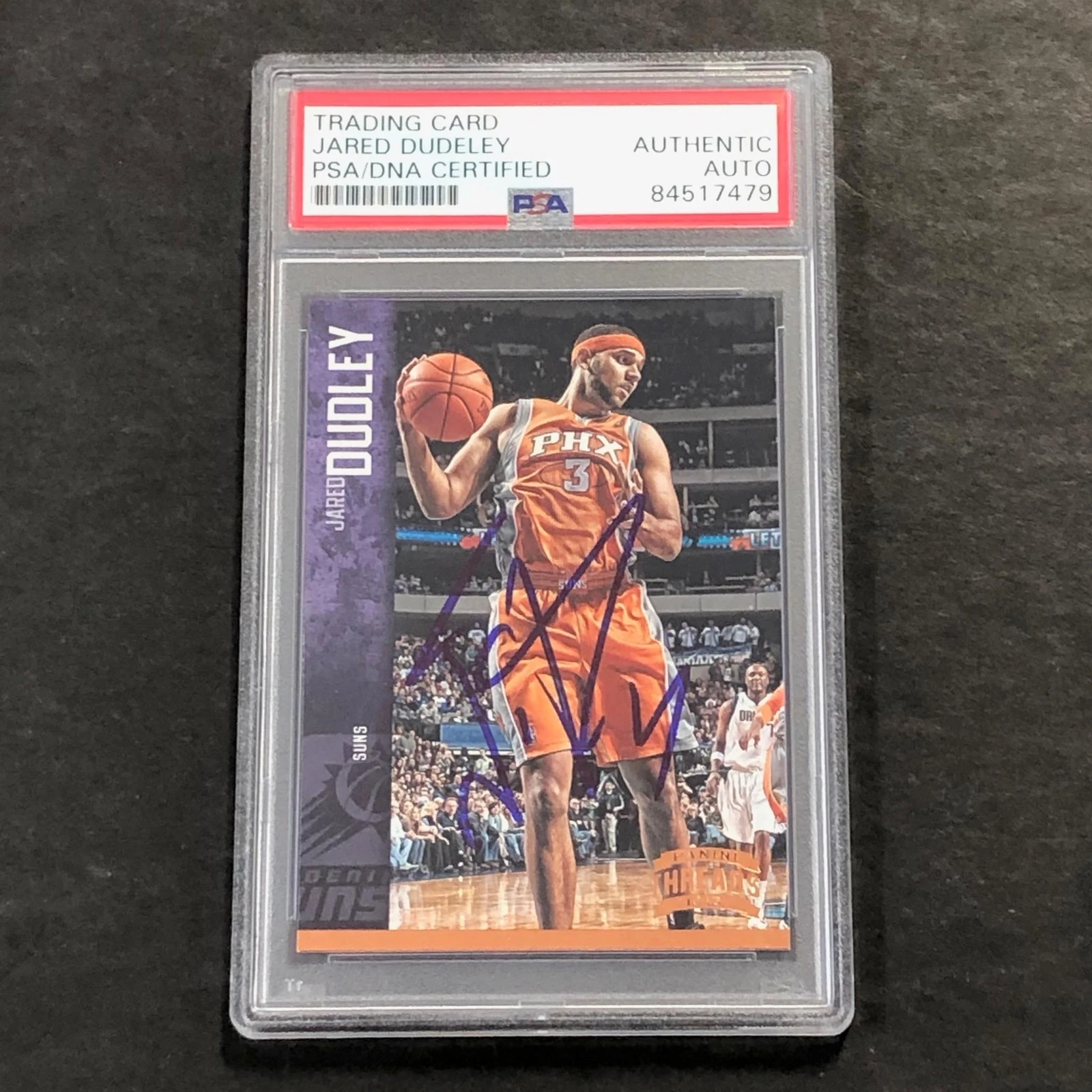 2012-13 Panini Threads #118 Jared Dudley Signed Card PSA Slabbed Suns