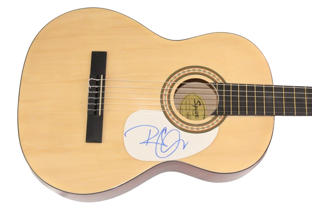 Robert Plant Led Zeppelin Signed Autograph Fender Acoustic Guitar w/ JSA COA