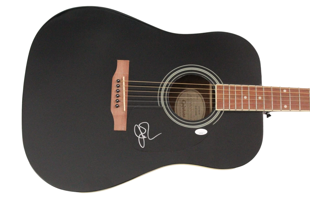 Johnny Van Zant Lynyrd Skynyrd Signed Autograph Gibson Epiphone Guitar - JSA COA