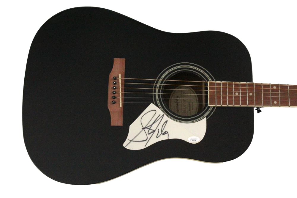 Steven Tyler Aerosmith Signed Autograph Gibson Epiphone Guitar w/ JSA COA