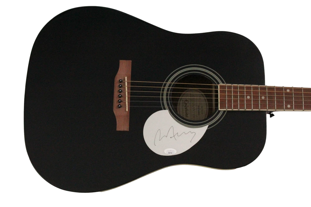 Brian Ferry of Roxy Music Signed Autograph Gibson Epiphone Guitar w/ JSA COA