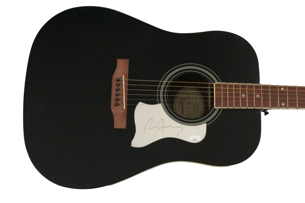 Brian Ferry Signed Autograph Gibson Epiphone Guitar - Roxy Music w/ JSA COA