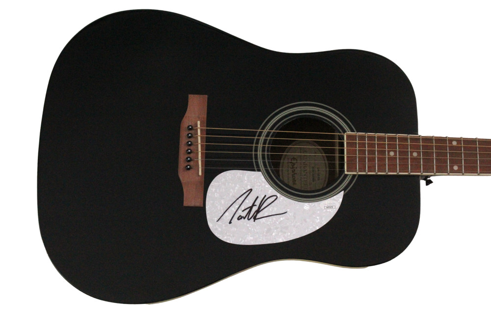 Nathaniel Rateliff Signed Autograph Full Size Gibson Epiphone Guitar w/ JSA COA