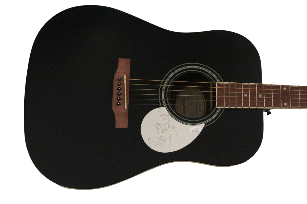 Joe Perry Aerosmith Signed Autograph Gibson Epiphone Guitar w/ Wings Sketch JSA