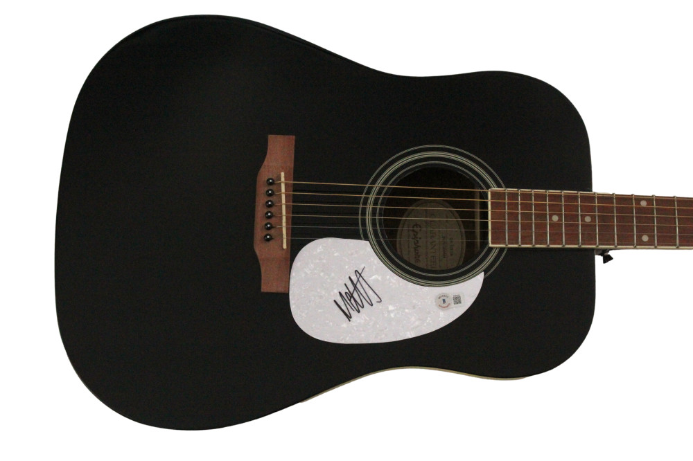 Matt Healy Signed Autograph Gibson Epiphone Guitar - the 1975 w/ Beckett COA