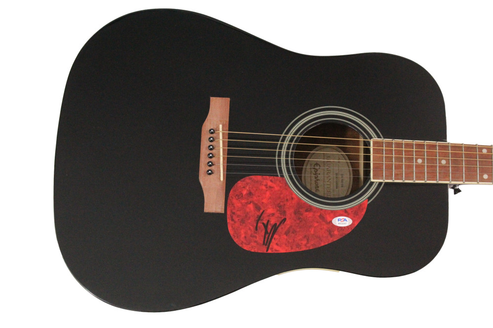 Ian Munsick Signed Autograph Gibson Epiphone Guitar - Coyote Cry Star w/ PSA COA