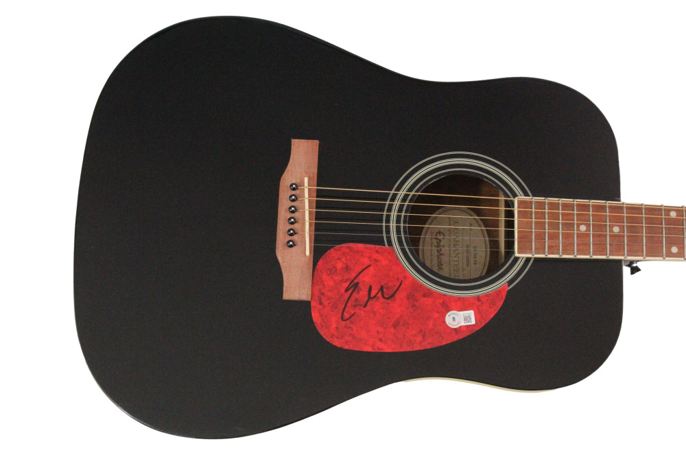 Eric Church Signed Autograph Gibson Epiphone Guitar - Carolina Chief Beckett COA