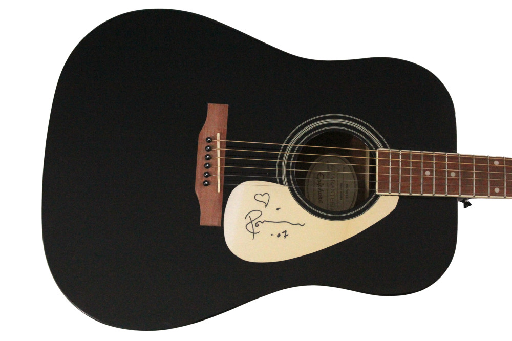 Ronnie Wood The Rolling Stones Signed Autograph Gibson Epiphone Guitar - JSA COA