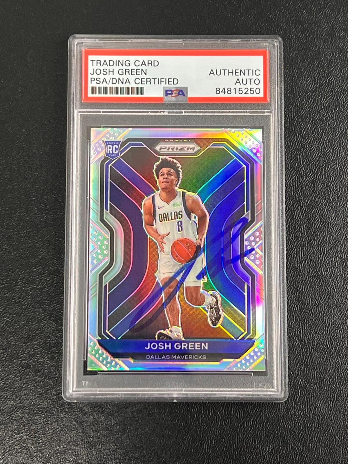 2020-21 Panini Prizm RC #274 Josh Green Signed Card AUTO PSA/DNA Slabbed RC Mave