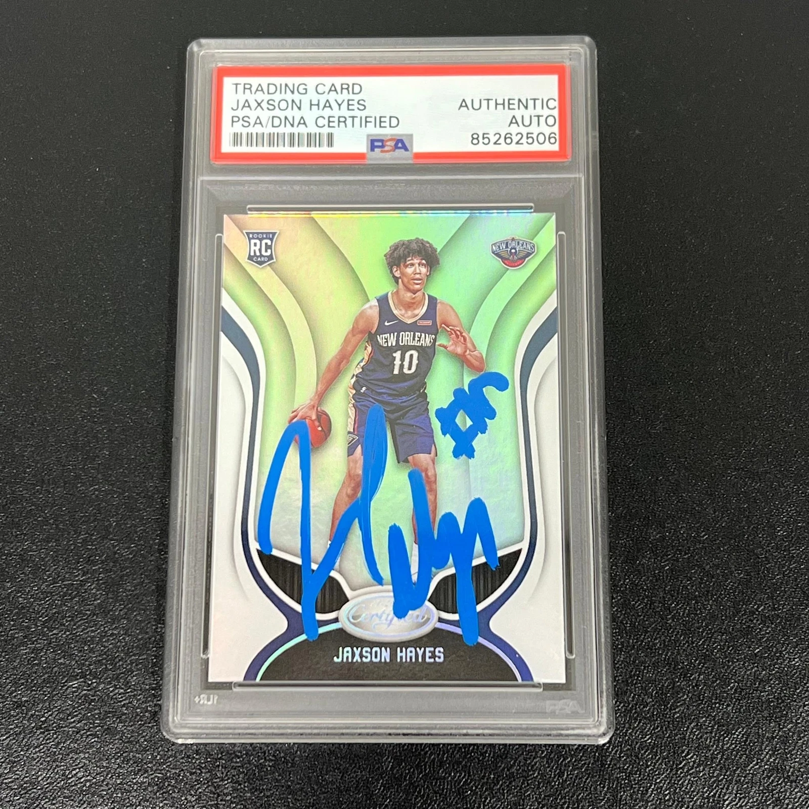 2019-20 Panini Certified #157 Jaxson Hayes Signed Card AUTO PSA Slabbed RC Pelic