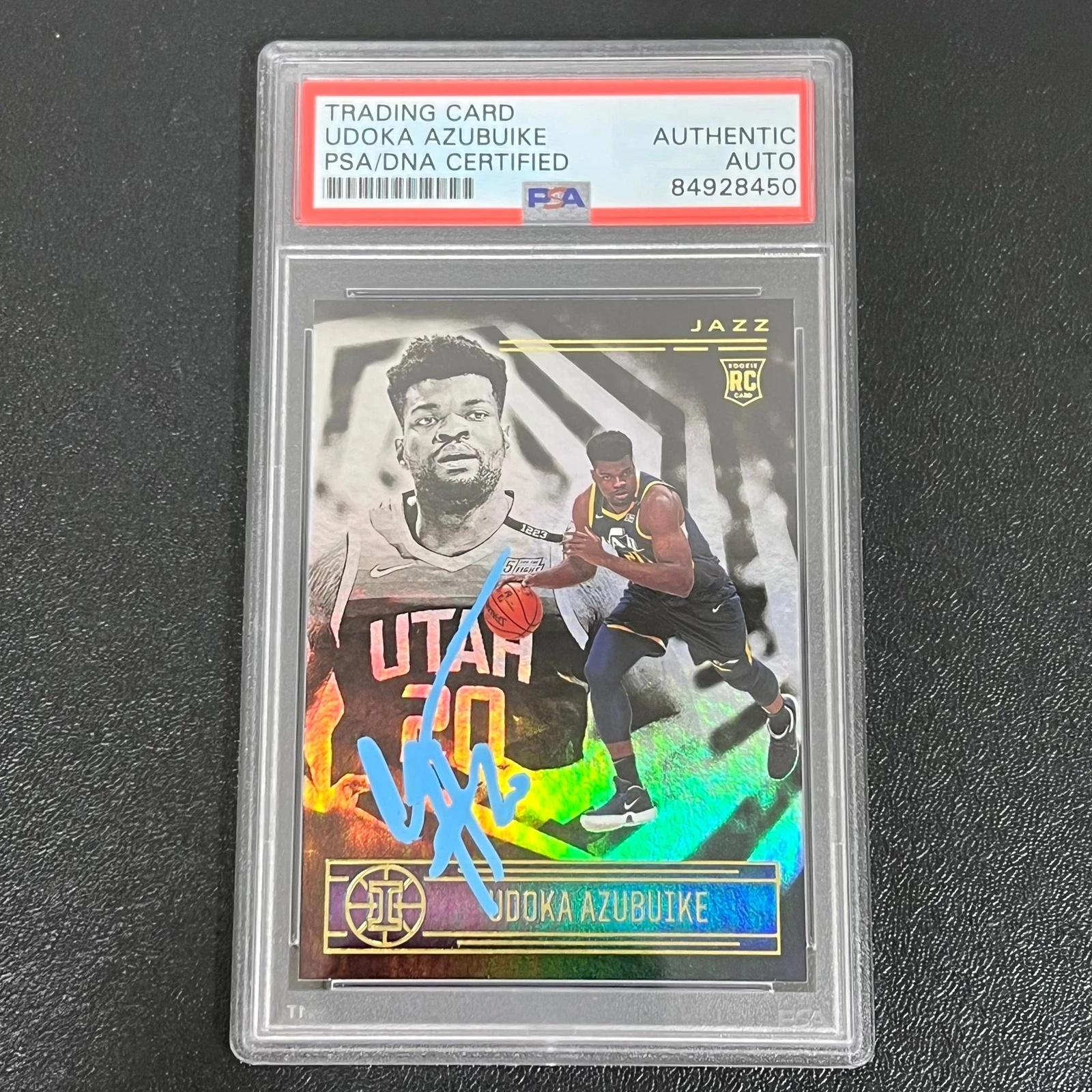 2020-21 Panini Illusions #193 Udoka Azubuike RC AUTO 10 Signed Card PSA/DNA Enca