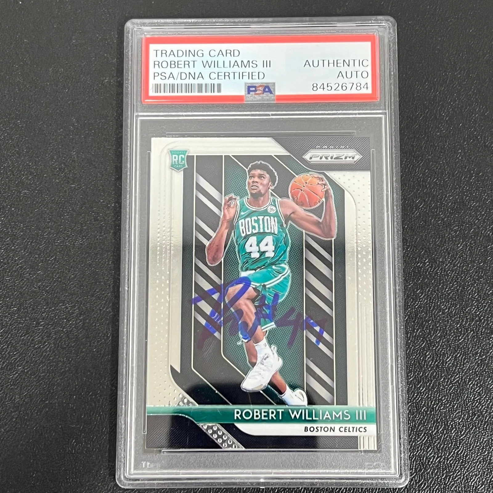 2018-19 Panini Prizm #138 Robert Williams III Signed Card AUTO PSA/DNA Slabbed R