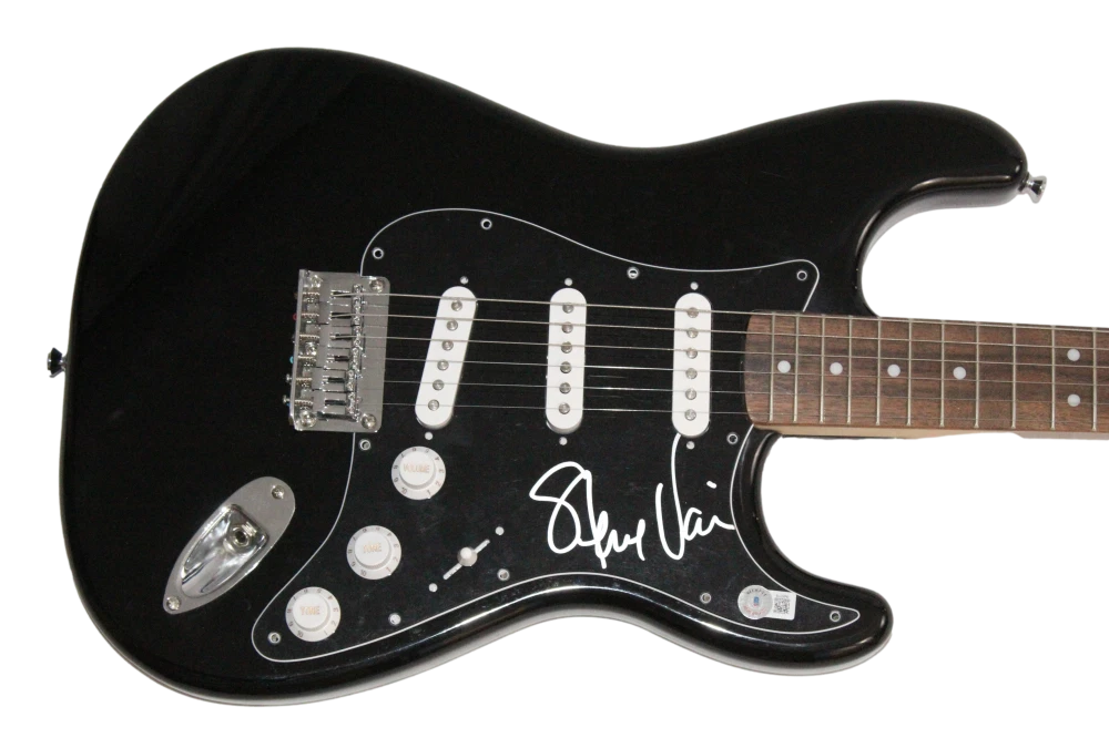 Steve Vai Signed Autograph Full Size Fender Stratocaster Guitar w/ Beckett COA