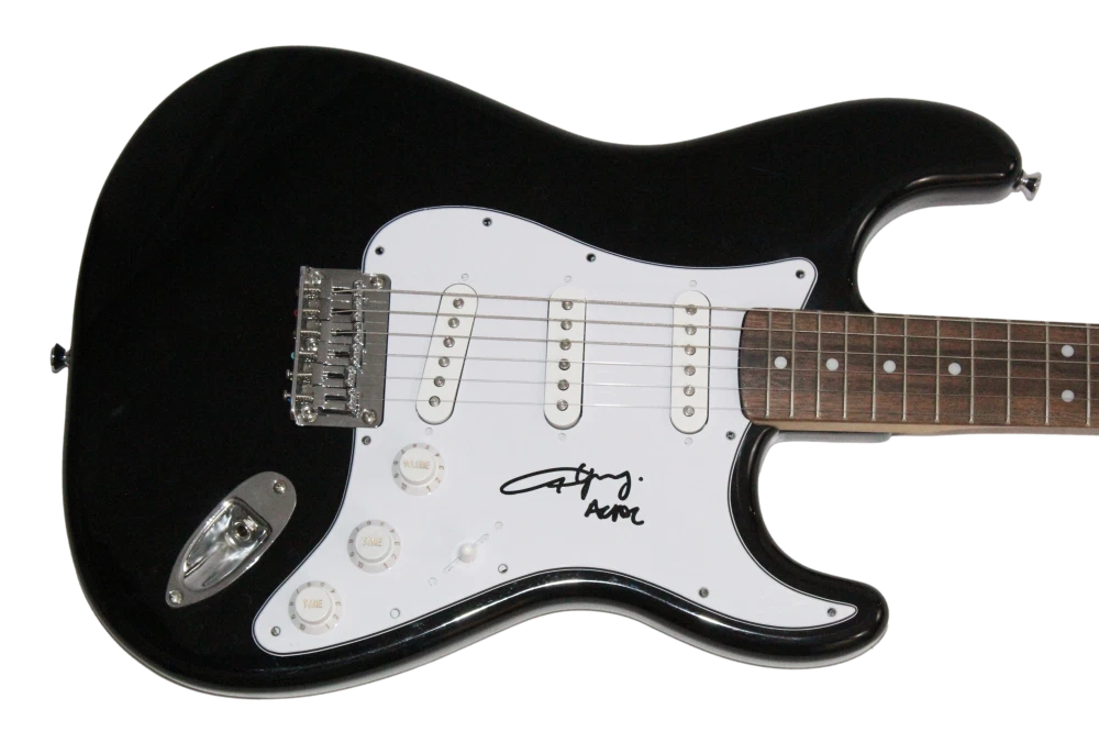 Angus Young AC/DC ACDC Signed Autograph Fender Guitar - Let There Be Rock w/ JSA