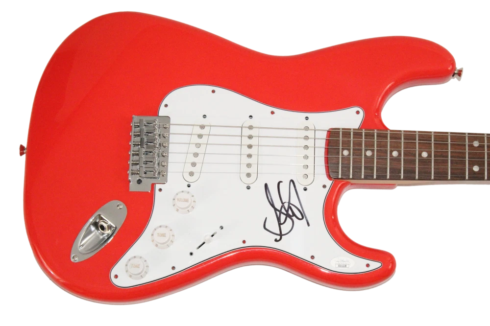 Steven Tyler Aerosmith Signed Autograph Fender Guitar - Rocks Get a Grip JSA COA