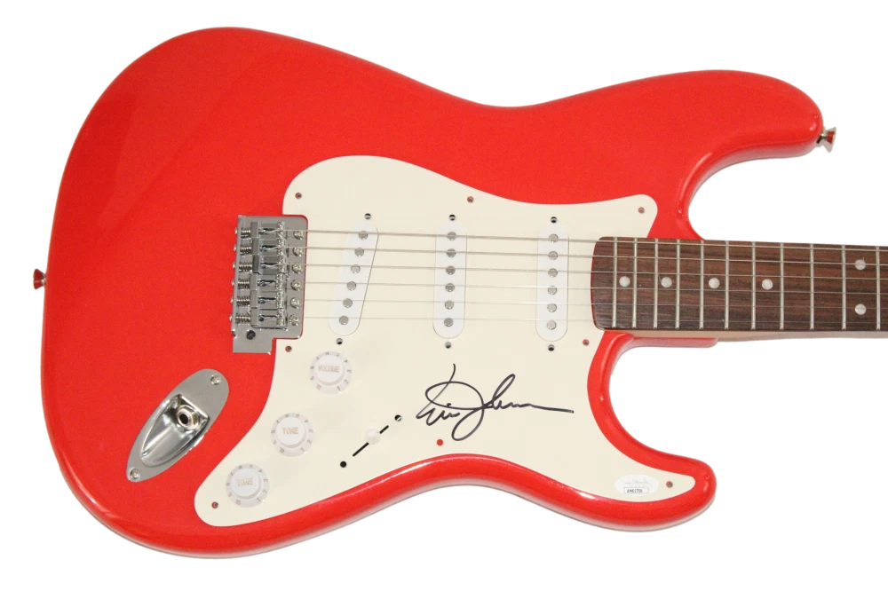 Eric Johnson Signed Autograph Fender Electric Guitar - Seven Worlds w/ JSA COA
