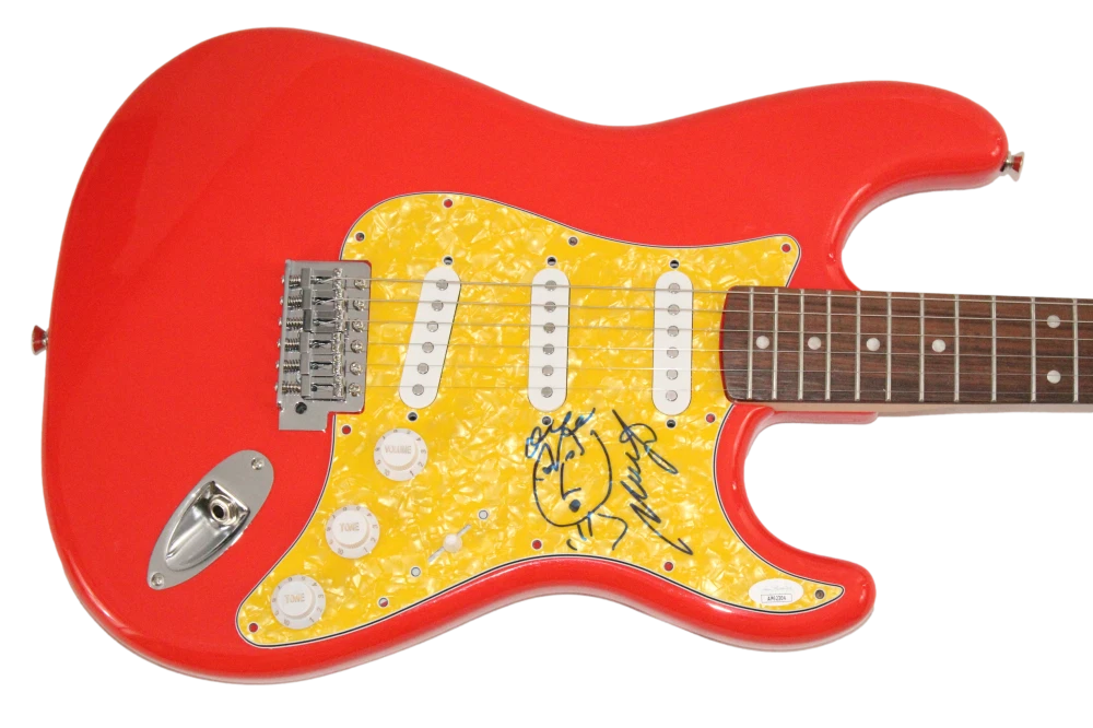 Mike Gordon Signed Autograph Fender Guitar w/ Original Art Sketch Phish JSA COA
