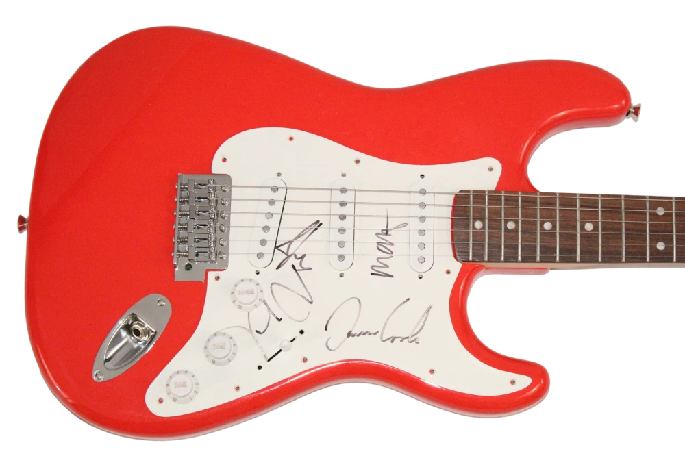 Arctic Monkeys Band Signed Autograph Fender Guitar - Alex Turner +3 w/ JSA COA