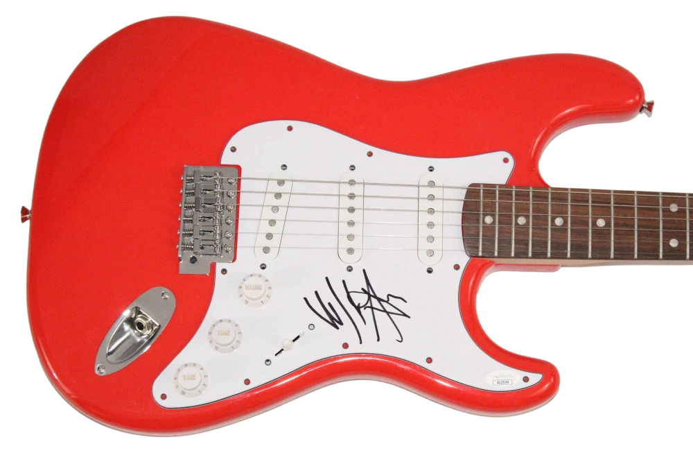 Will I Am Black Eyed Peas Signed Autograph Fender Stratocaster Guitar w/ JSA COA