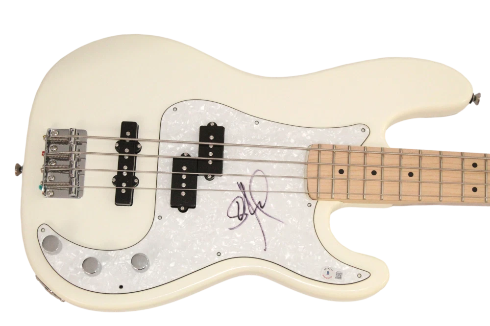 Stefan Lessard Signed Autograph Bass Guitar - Dave Matthews Band DMB Beckett COA