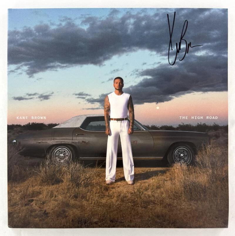 Kane Brown Signed Autograph Album Vinyl Record - The High Road w/ JSA COA
