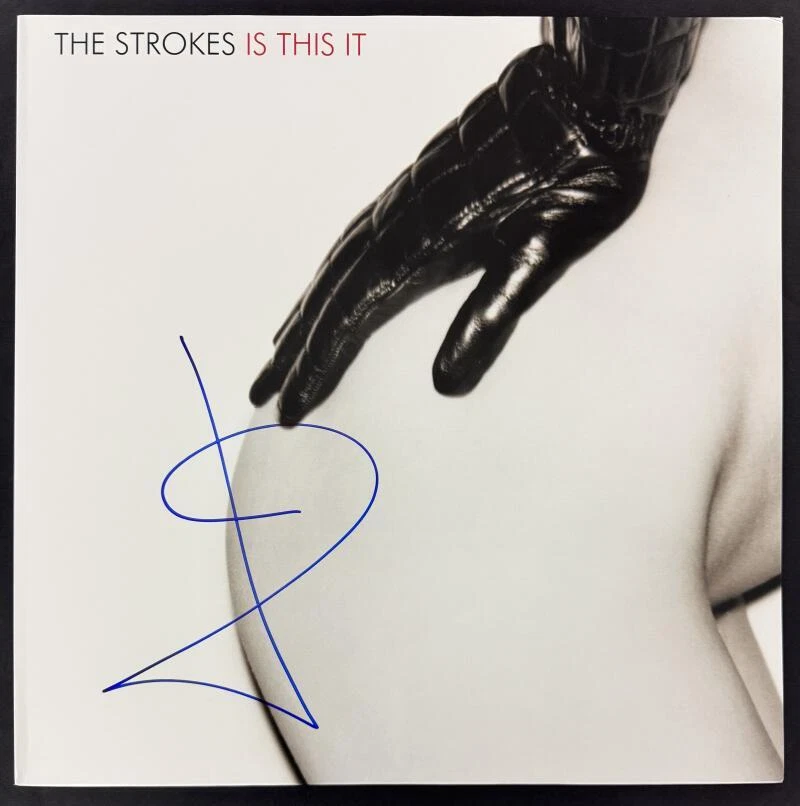 Julian Casablancas Strokes Signed Autograph Album Record  Is This It Beckett COA