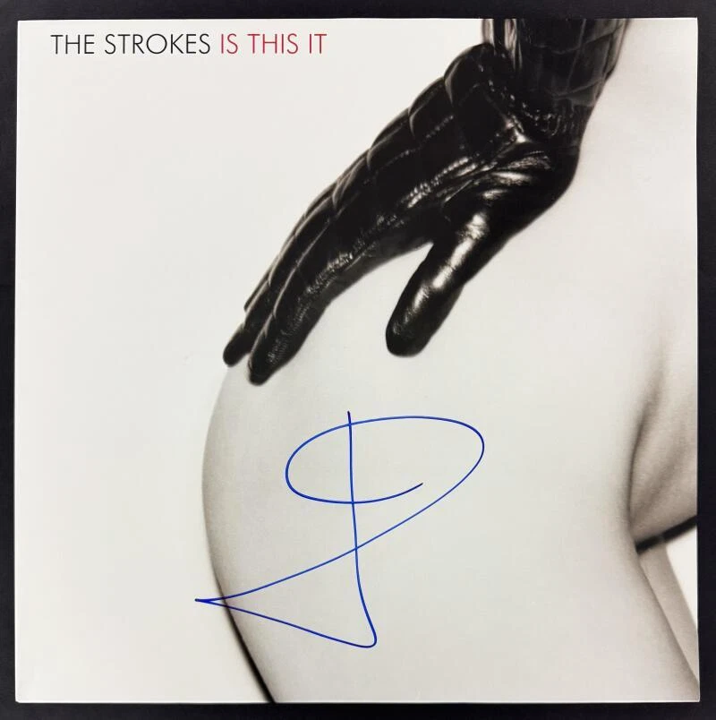 Julian Casablancas The Strokes Signed Autograph Album Record  Is This It Beckett