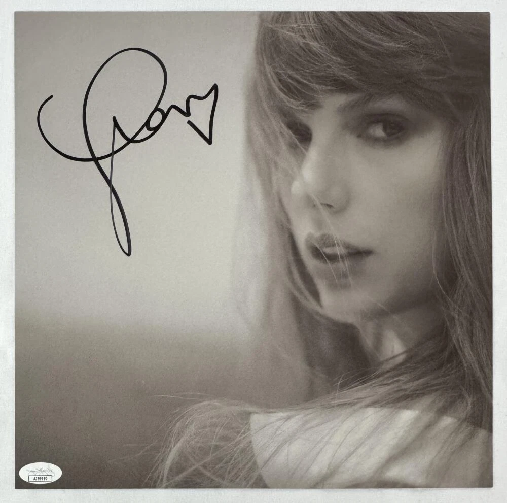 Taylor Swift Signed Autograph 11x11 TTPS Album Photo Insert w/ JSA COA