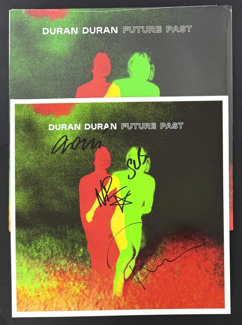 Duran Duran Signed Autograph 12x12 Album Photo Insert - Simon Le Bon +3