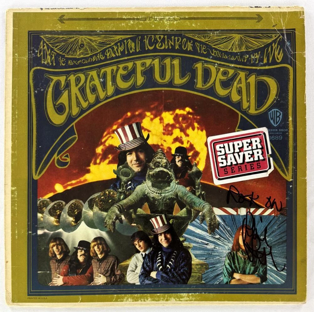 Phil Lesh Grateful Dead Signed Autograph Album Vinyl Record LP w/ JSA COA