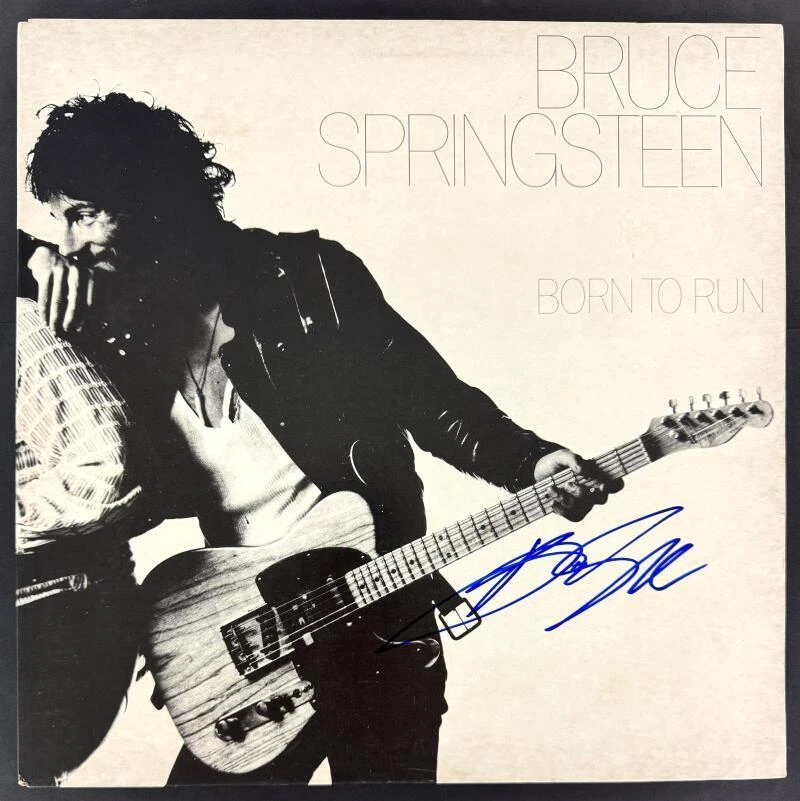 Bruce Springsteen Signed Autograph Album Vinyl Record LP - Born to Run JSA COA