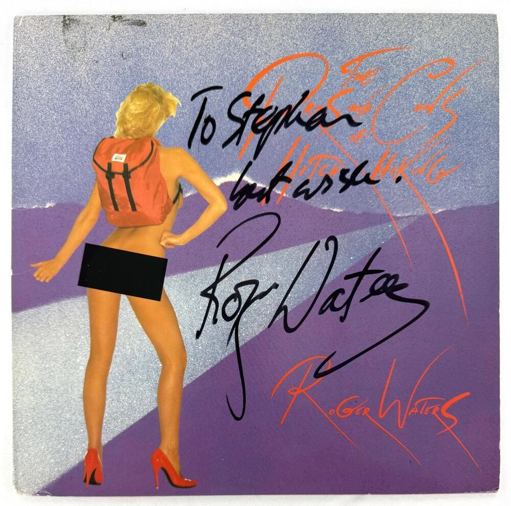 Roger Waters Pink Floyd Signed Autograph Album Vinyl Record LP w/ Beckett COA