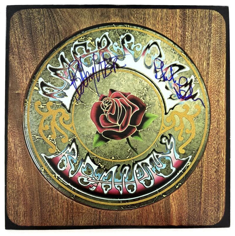 Phil Lesh & Bob Weir Signed Autograph Album Vinyl Record - Grateful Dead Beckett