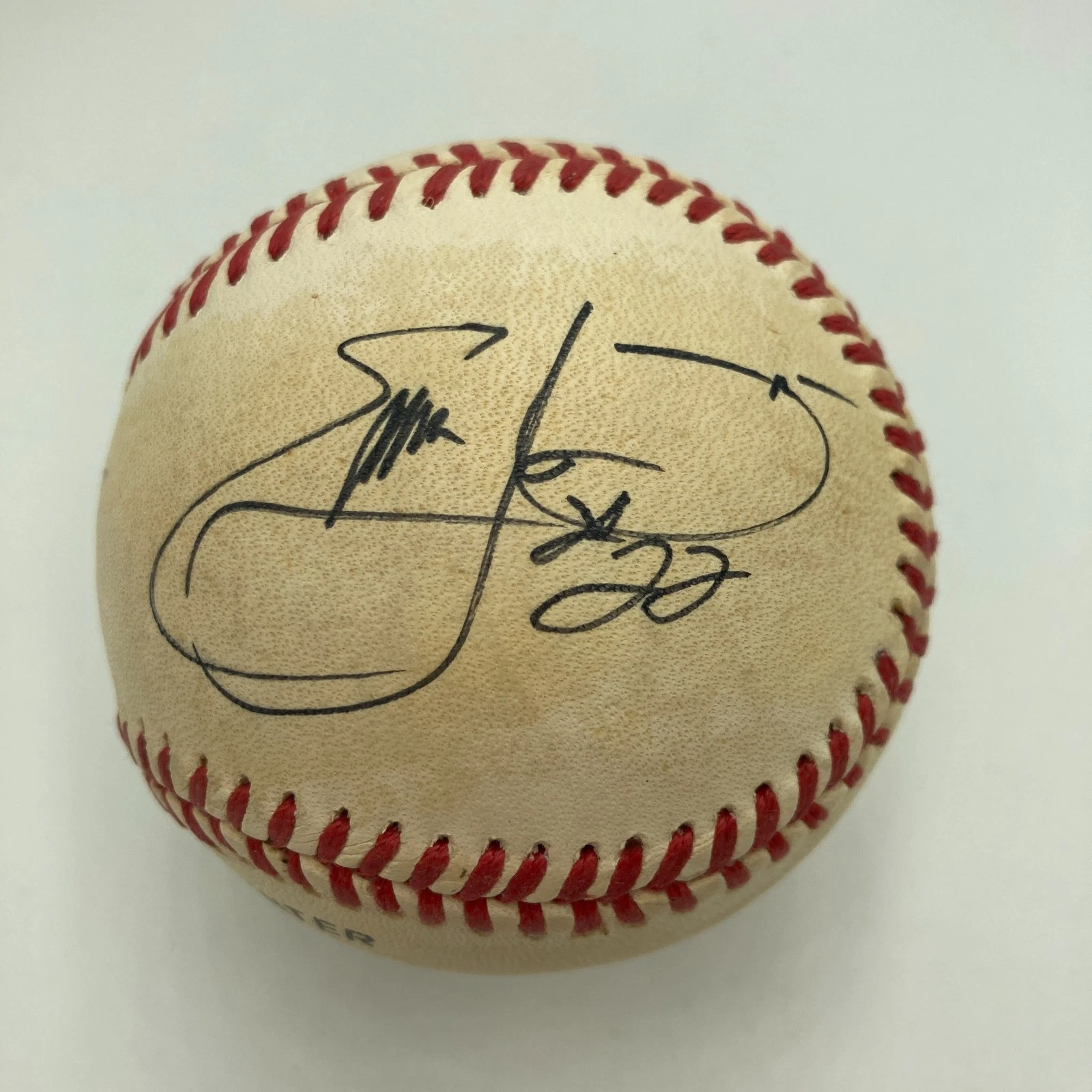 Emmitt Smith Signed 1990's National League Baseball NFL HOF JSA COA