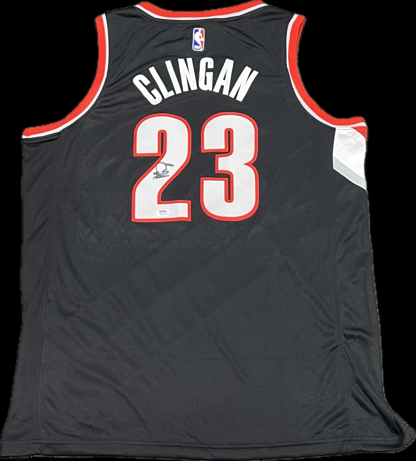 Donovan Clingan Signed Jersey PSA Autographed