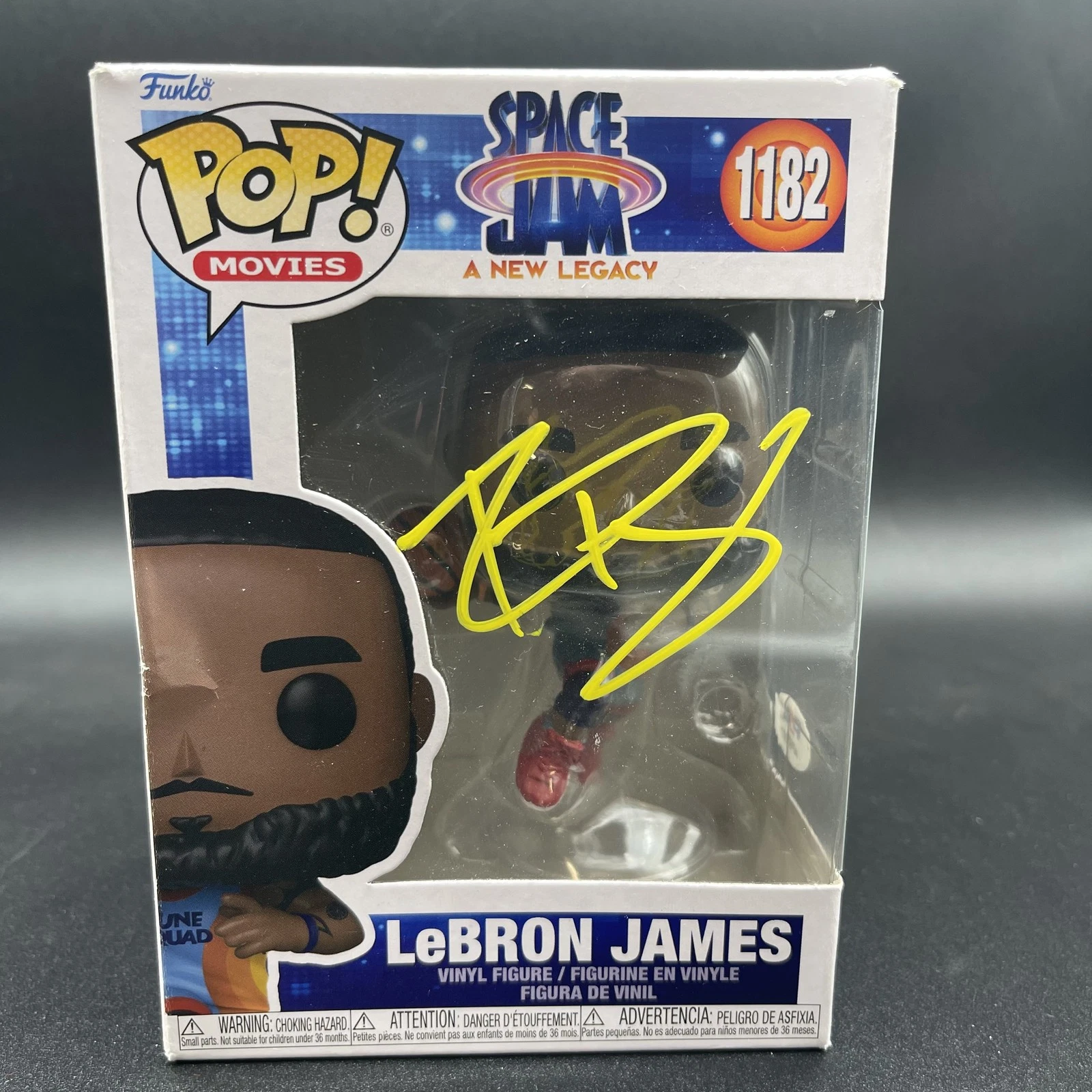 Rich Paul Signed Funko Pop PSA Autographed Space Jam Lebron James