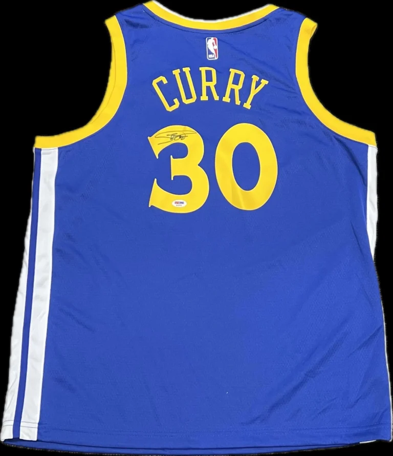 Stephen Curry signed jersey PSA/DNA Auto Grade 10 Autographed WARRIORS