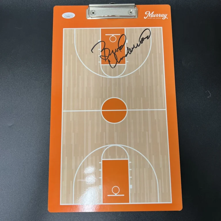 Brad Underwood Signed Clipboard Autographed JSA  Illinois Fighting Illini
