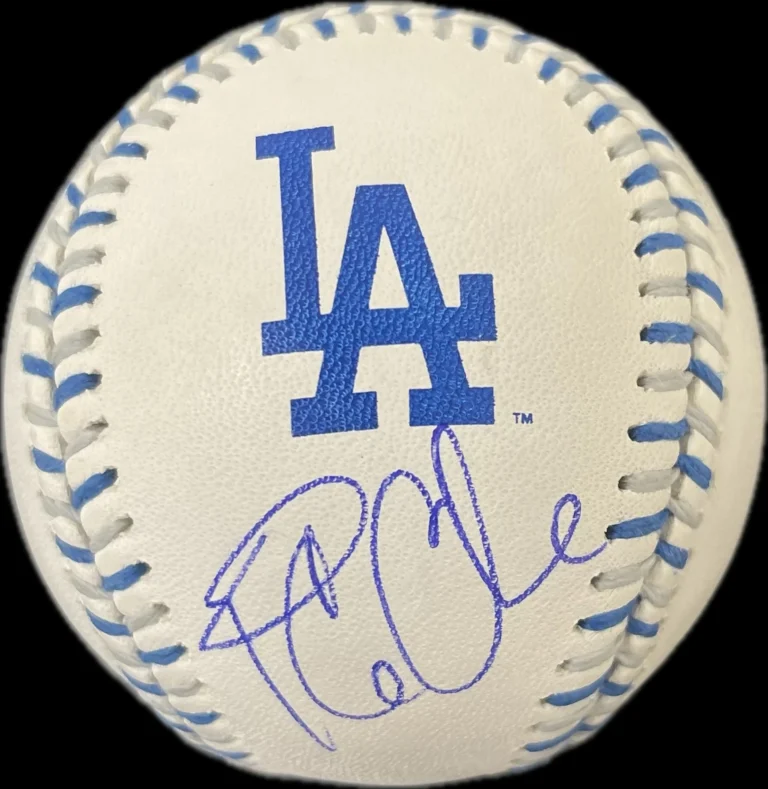 Ice Cube Signed 2024 World Series Dodgers Baseball PSA Autographed