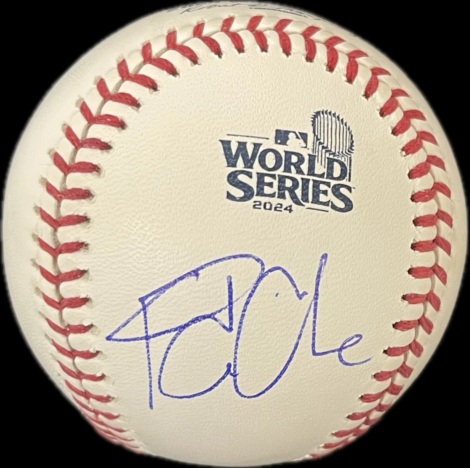 Ice Cube Signed 2024 World Series Baseball PSA Autographed