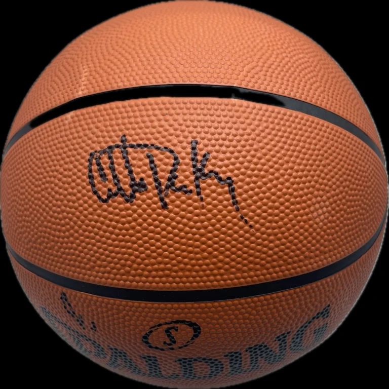 Gillie Da Kid Signed Basketball PSA/DNA Autographed Barstool