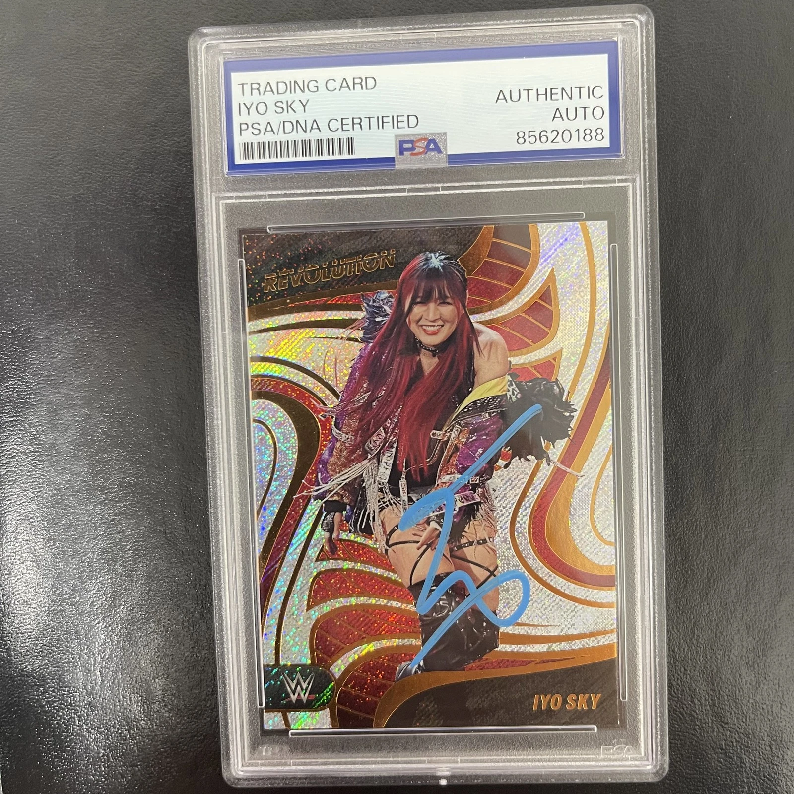 2023-24 Panini Revolution #25 Iyo Sky signed card PSA